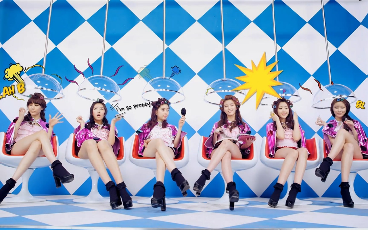 DalShabet Korean music krásné dívky HD Tapety na plochu #3 - 1280x800