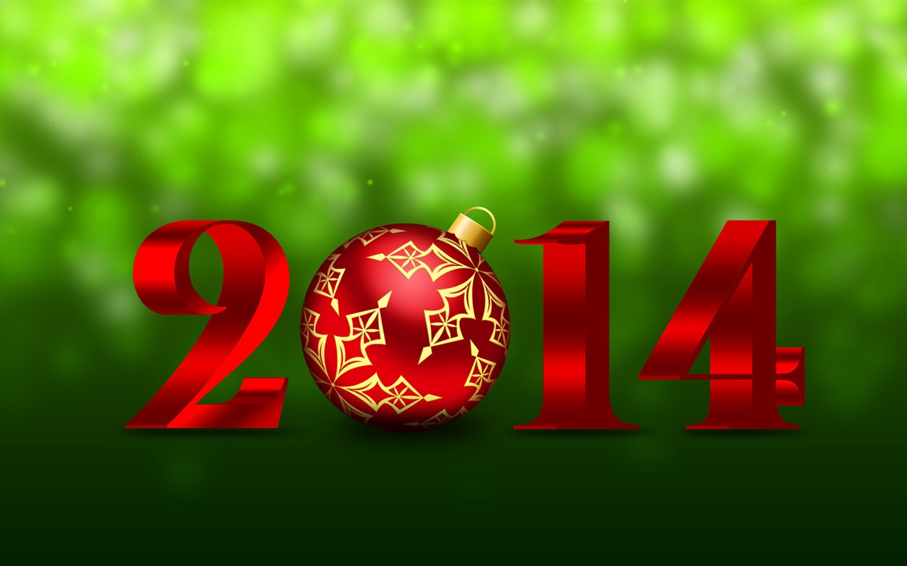 2014 Новый год Стиль Обои (1) #3 - 1280x800