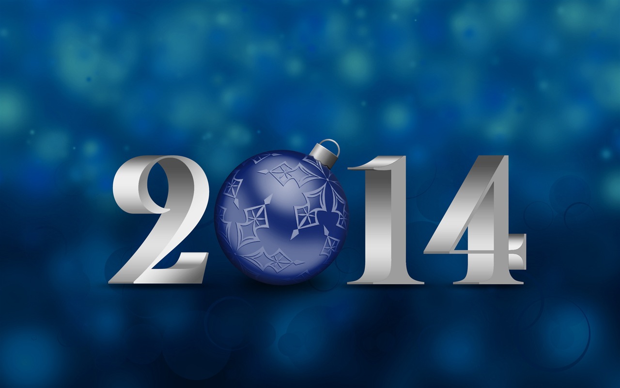 2014 New Year Theme HD Fonds d'écran (1) #5 - 1280x800