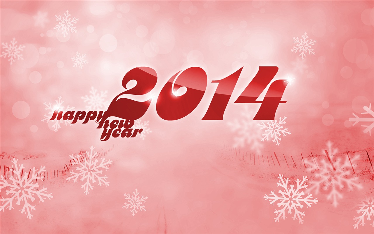 2014 New Year Theme HD Fonds d'écran (1) #12 - 1280x800
