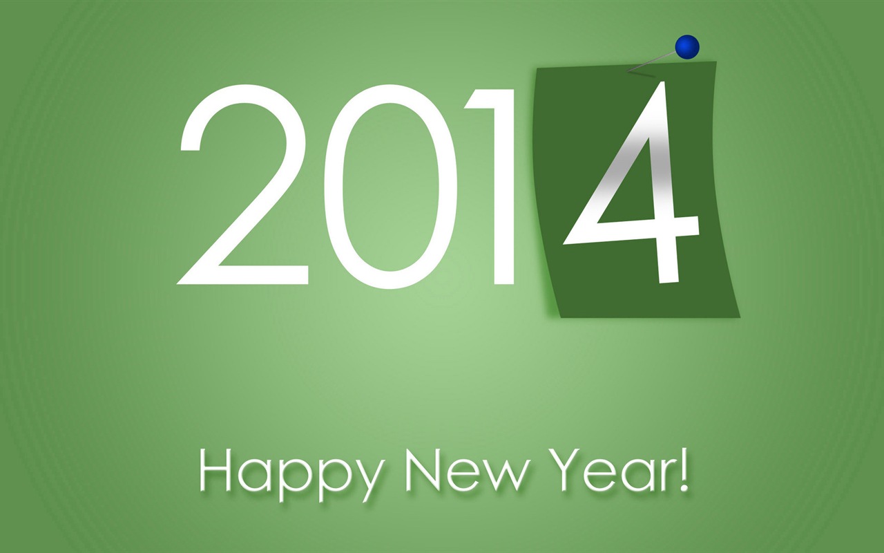 2014 New Year Theme HD Fonds d'écran (1) #16 - 1280x800