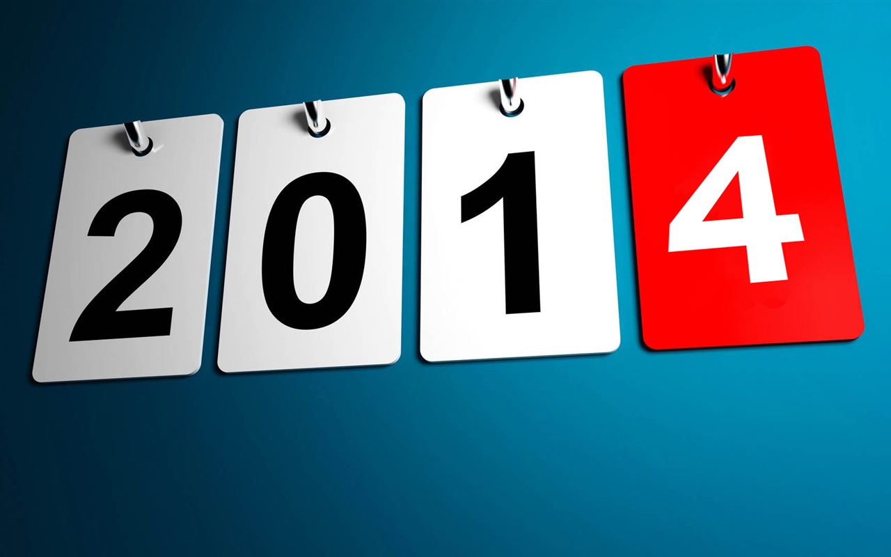 2014 New Year Theme HD Fonds d'écran (1) #18 - 1280x800
