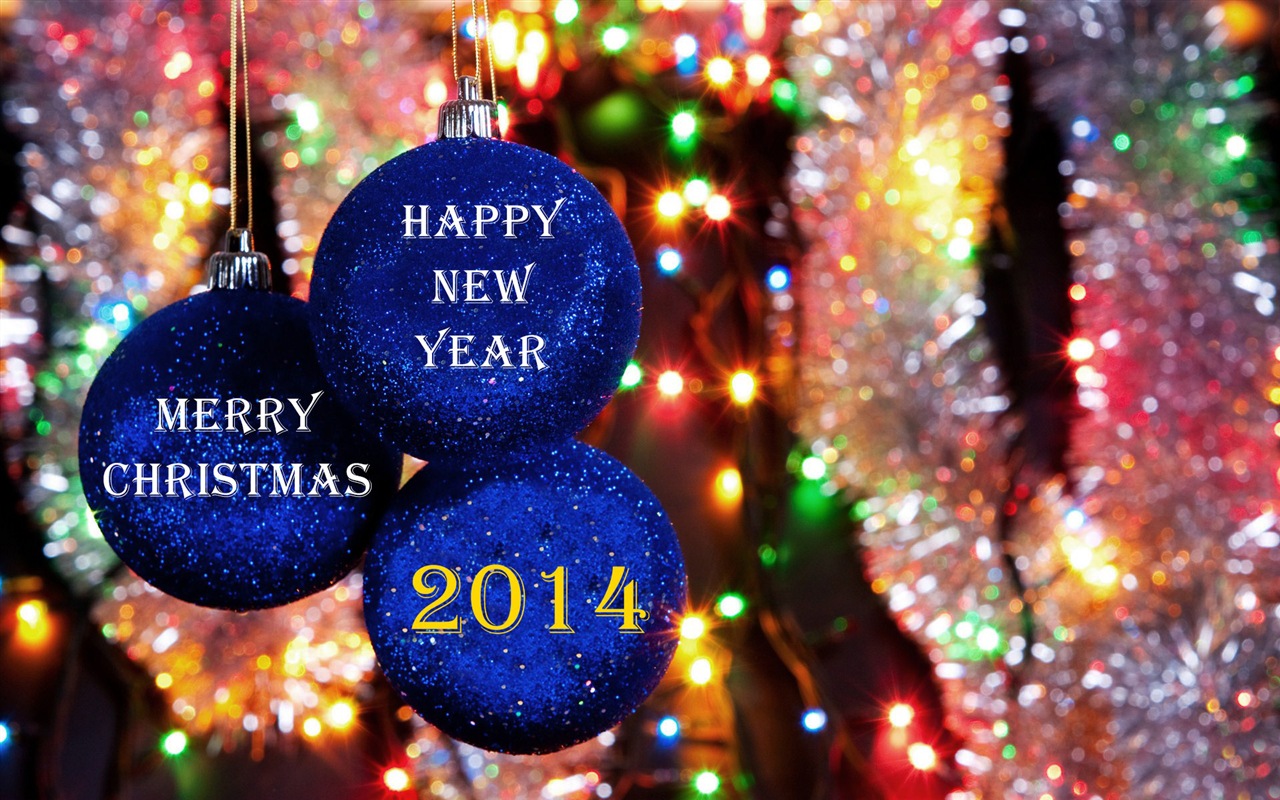 2014 New Year Theme HD Fonds d'écran (2) #6 - 1280x800