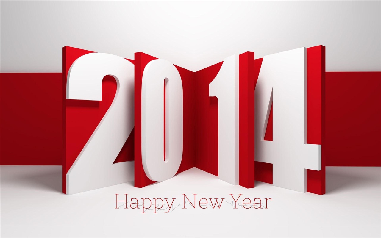 2014 New Year Theme HD Fonds d'écran (2) #14 - 1280x800