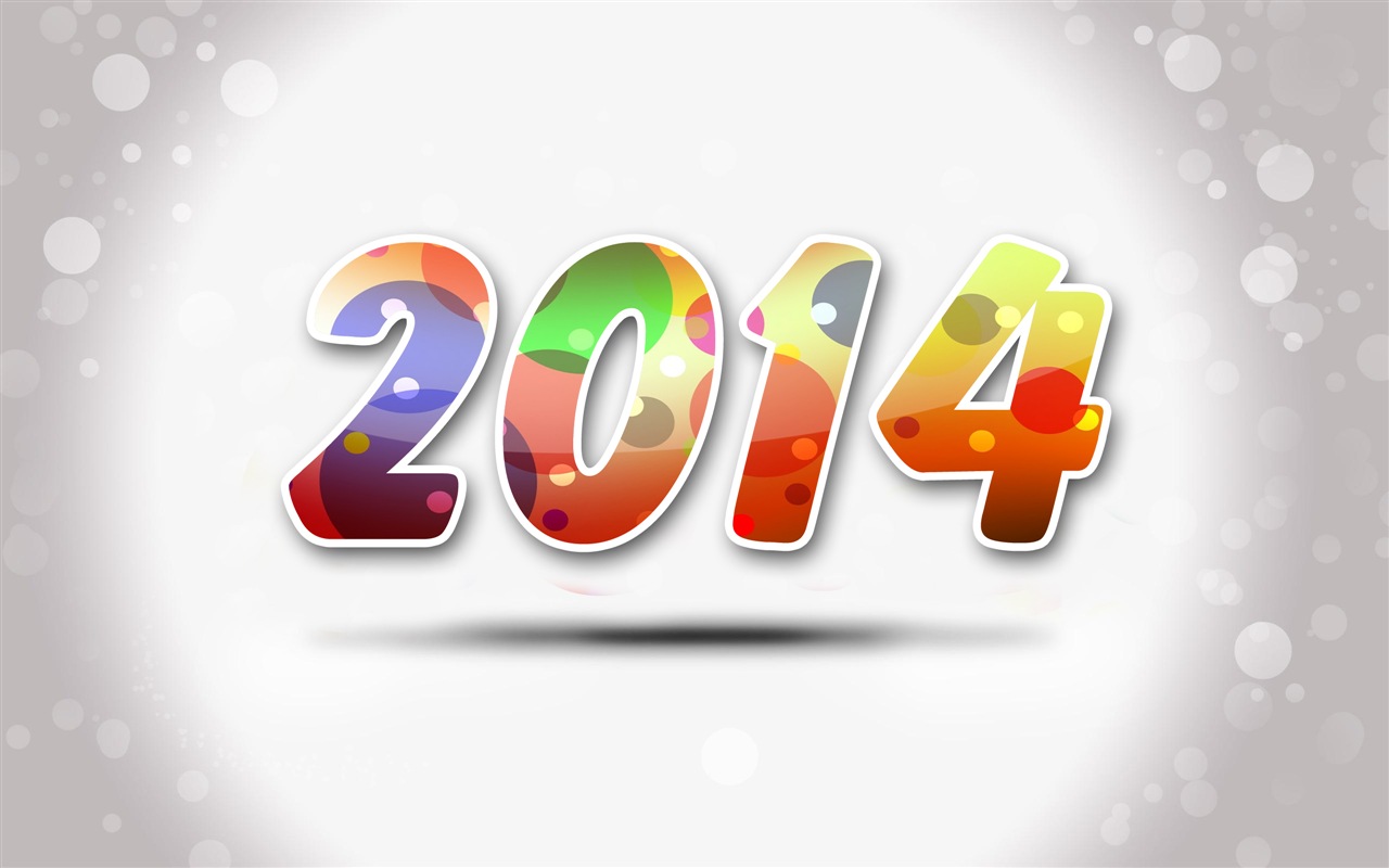 2014 Новый год Стиль Обои (2) #17 - 1280x800