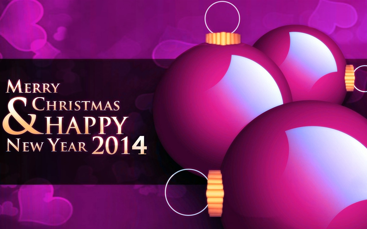 2014 New Year Theme HD Fonds d'écran (2) #18 - 1280x800
