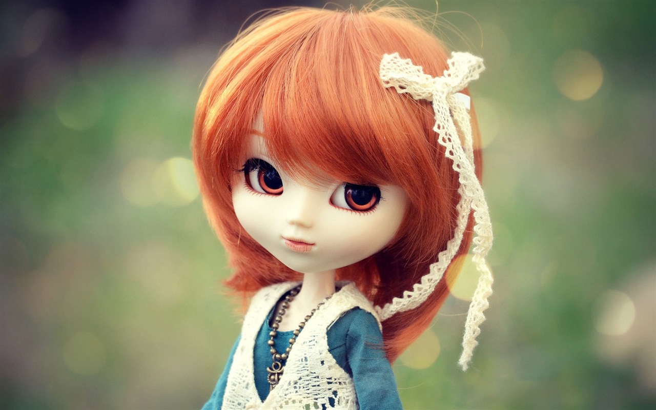 아름다운 슈퍼 Dollfie 장난감 소녀의 HD 배경 화면 #11 - 1280x800
