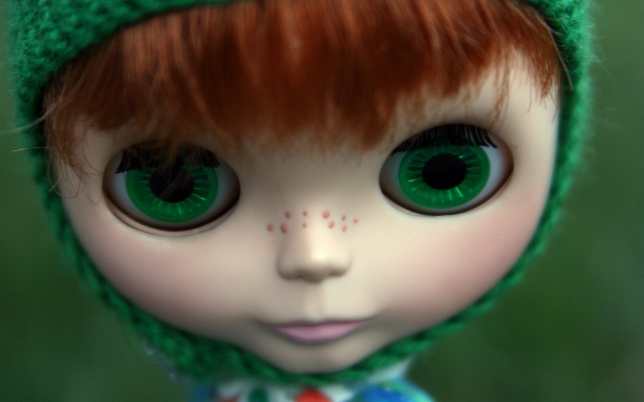 아름다운 슈퍼 Dollfie 장난감 소녀의 HD 배경 화면 #12 - 1280x800