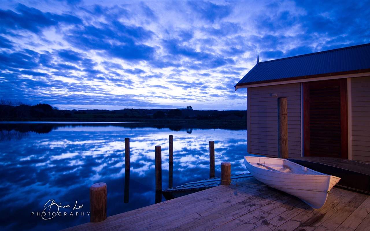 뉴질랜드 북섬의 아름다운 풍경, 윈도우 8 테마 배경 화면 #1 - 1280x800