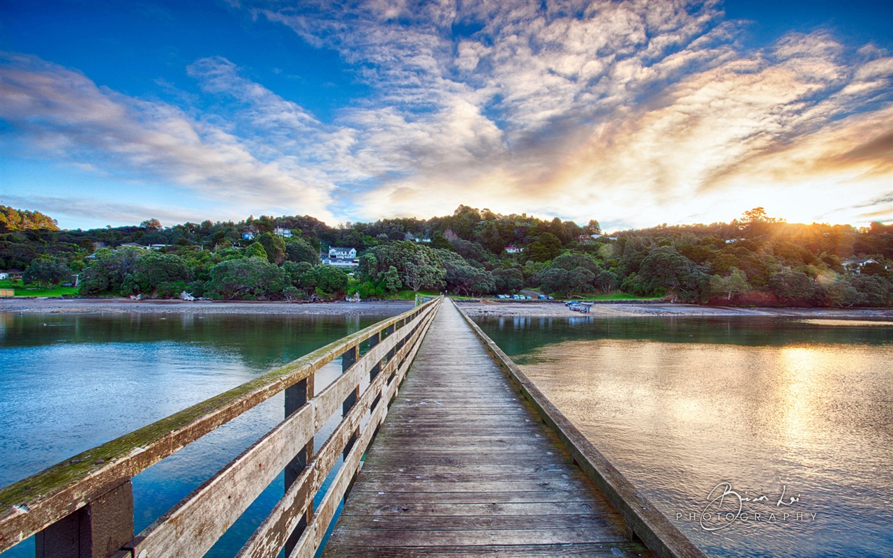 뉴질랜드 북섬의 아름다운 풍경, 윈도우 8 테마 배경 화면 #5 - 1280x800