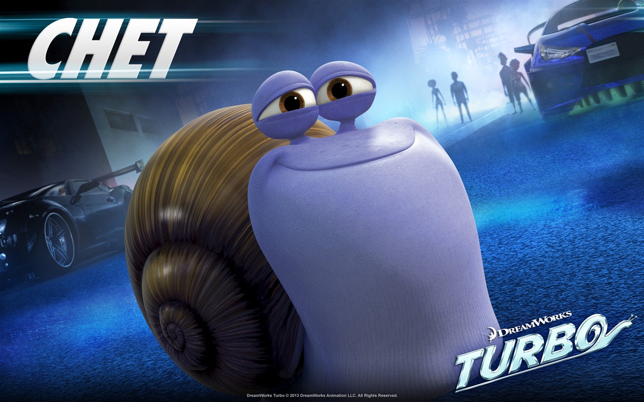 Turbo 极速蜗牛3D电影 高清壁纸3 - 1280x800