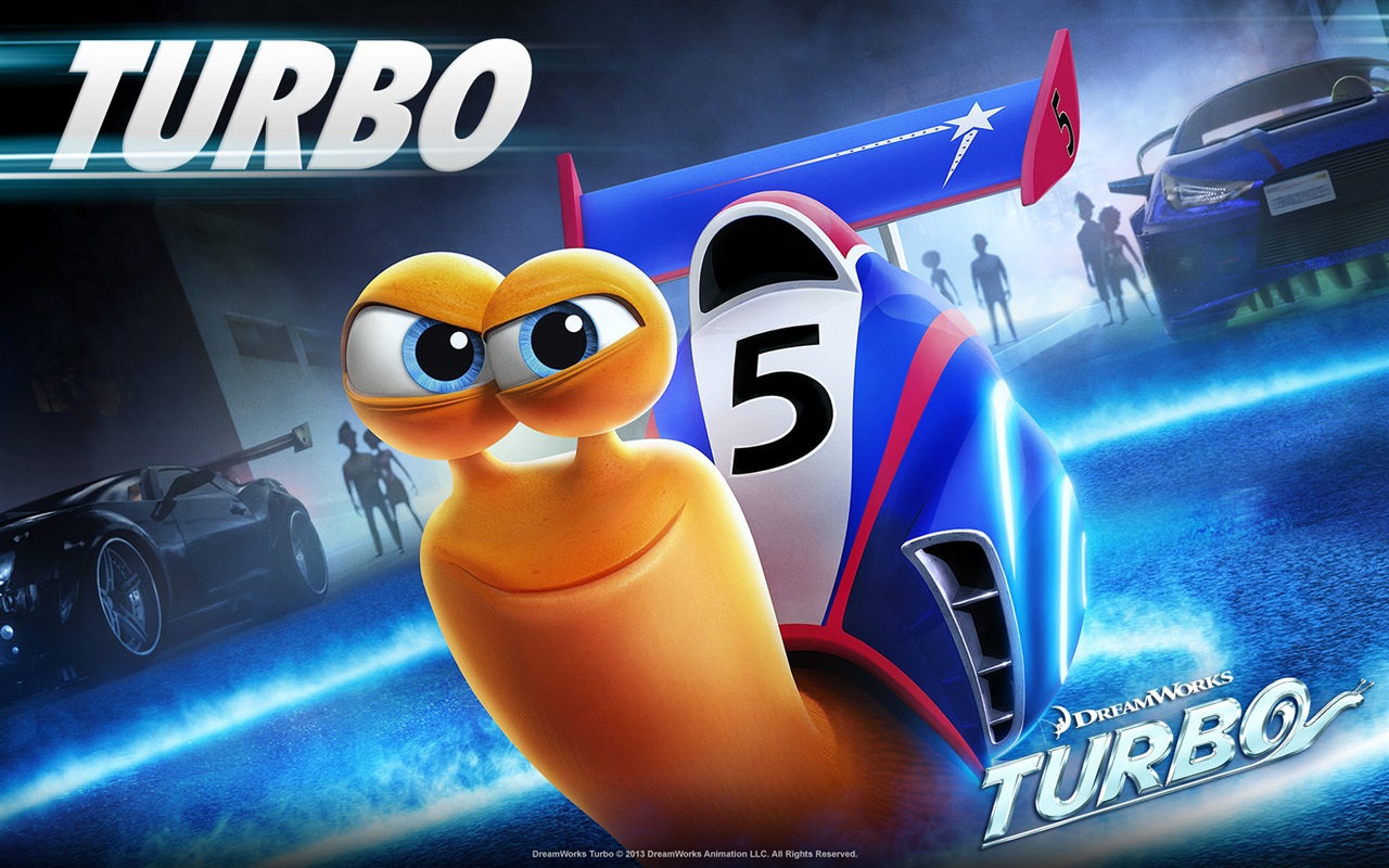 Фильм HD обои Turbo 3D #9 - 1280x800