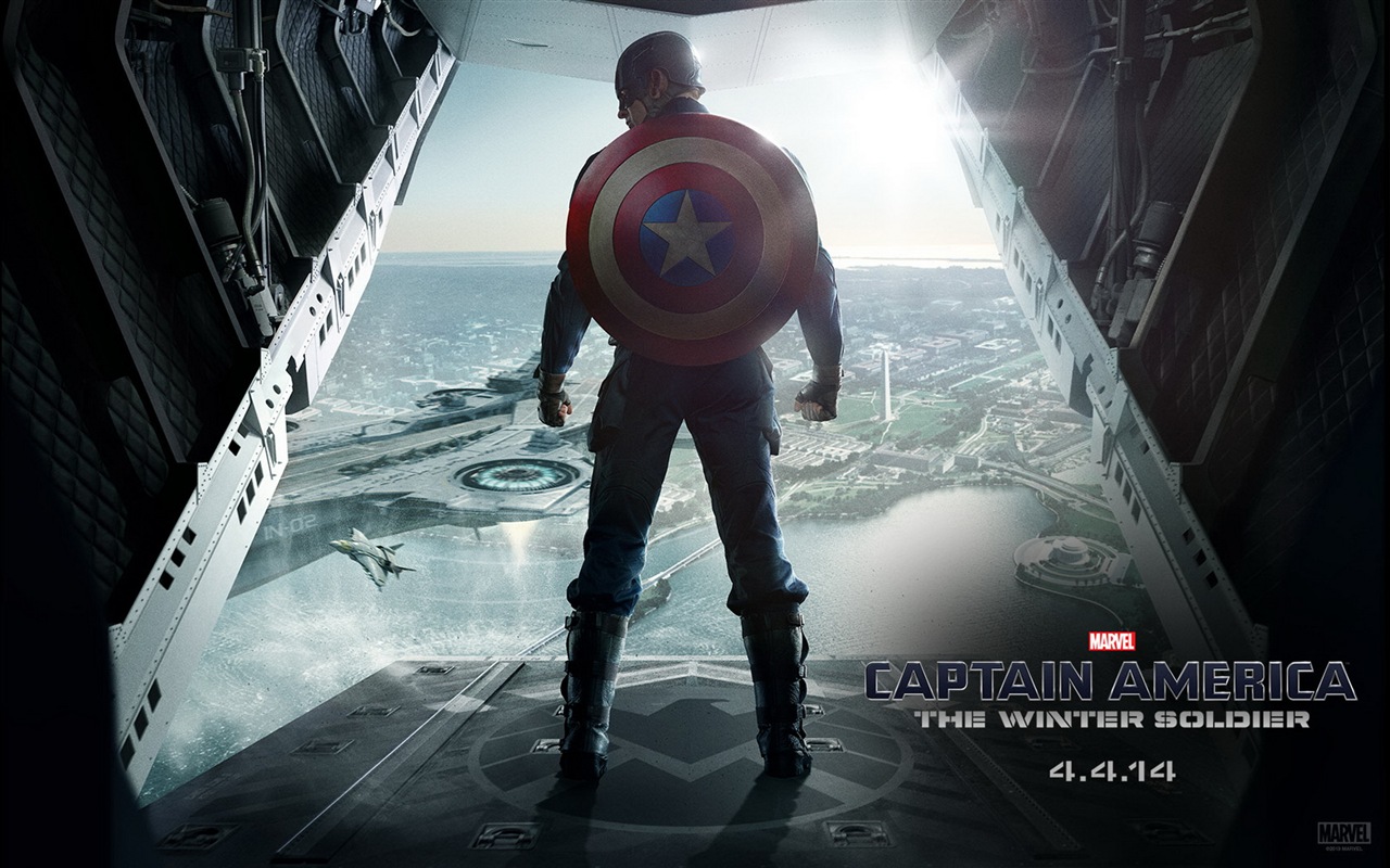 Captain America: The Winter Soldier HD tapety na plochu #2 - 1280x800