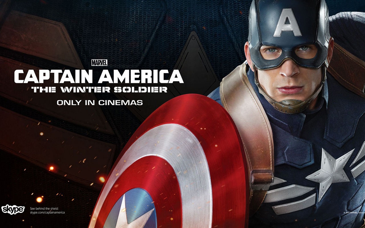 Captain America: The Winter Soldier HD tapety na plochu #11 - 1280x800