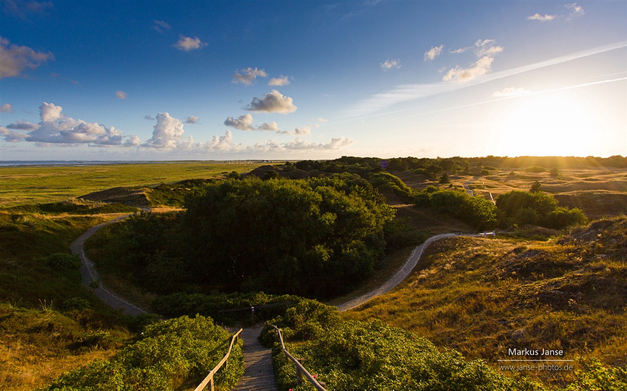 Spiekeroog 施皮克奧格島風景，Windows 8 主題壁紙 #7 - 1280x800