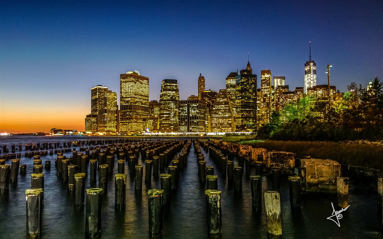 뉴욕의 도시 풍경, 마이크로 소프트 윈도우 8의 HD 배경 화면 #8 - 1280x800