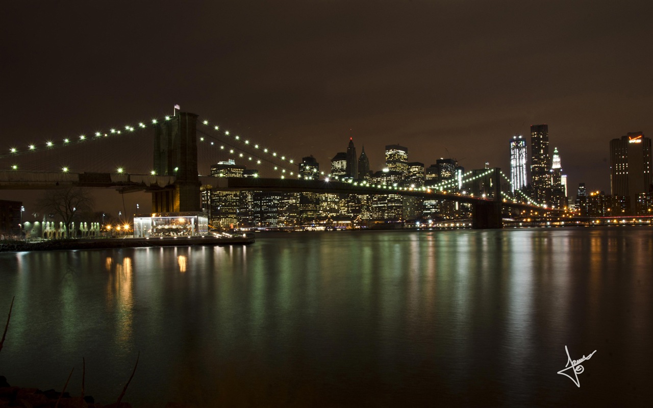 뉴욕의 도시 풍경, 마이크로 소프트 윈도우 8의 HD 배경 화면 #13 - 1280x800