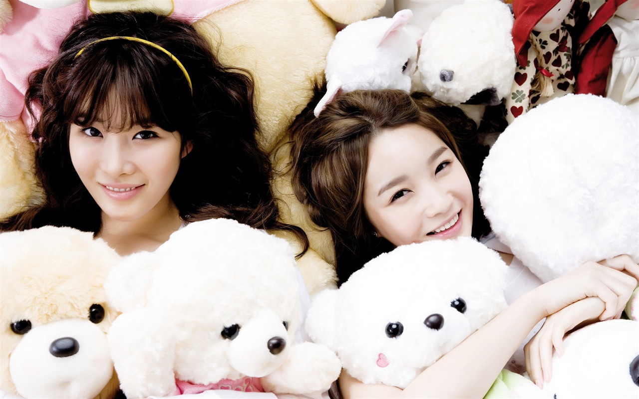 Davichi, корейский группы девушки дуэт, HD обои #1 - 1280x800