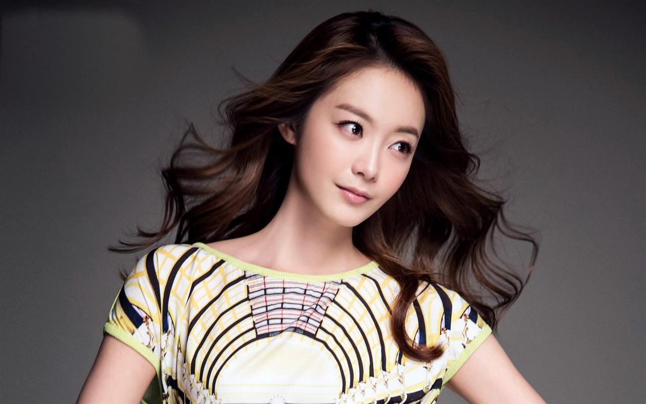 Jeon So-Min, coreano hermosa niña, fondos de pantalla de alta definición #1 - 1280x800