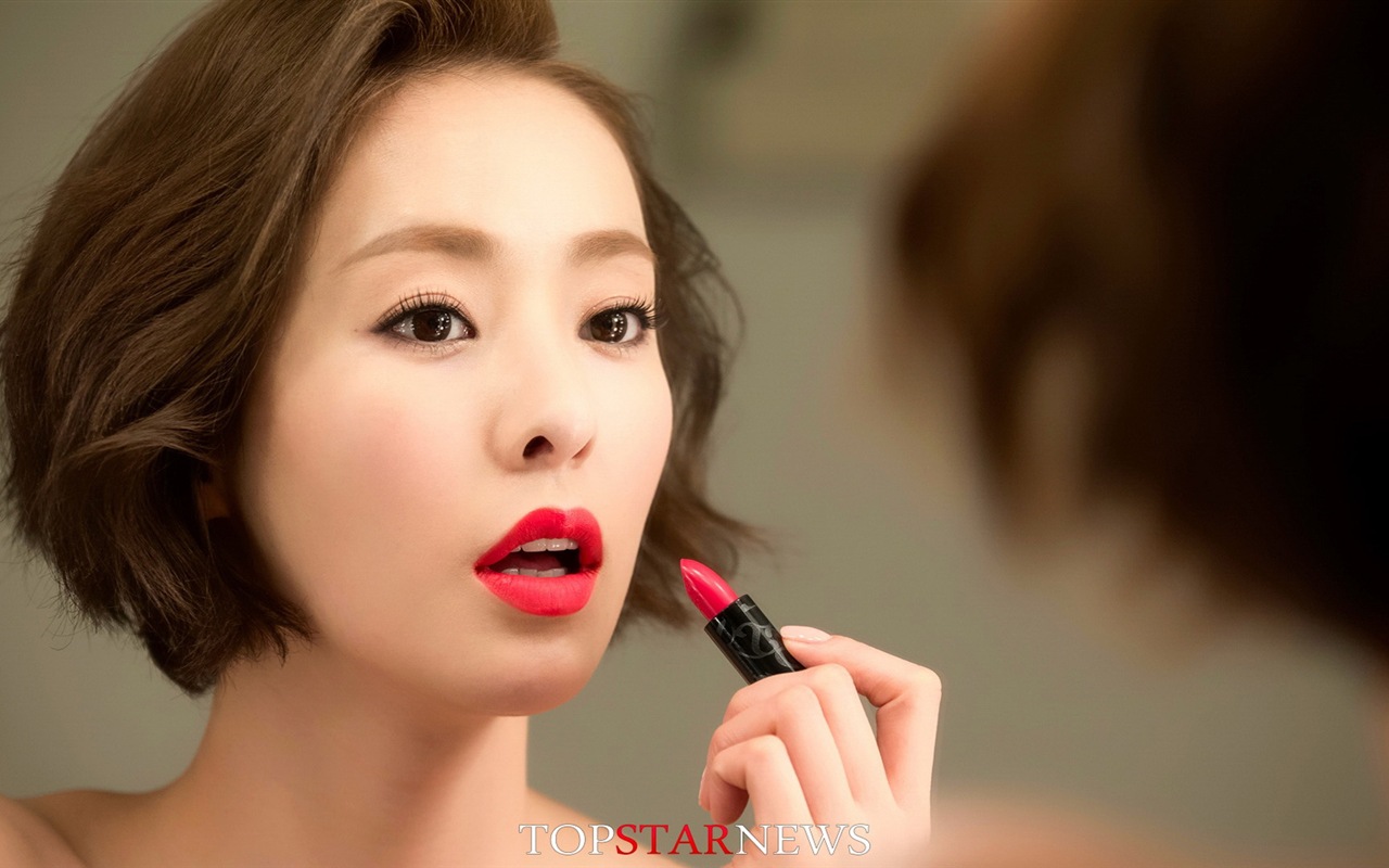Корейский красивая девушка, Ли Да Хэ, HD обои #30 - 1280x800