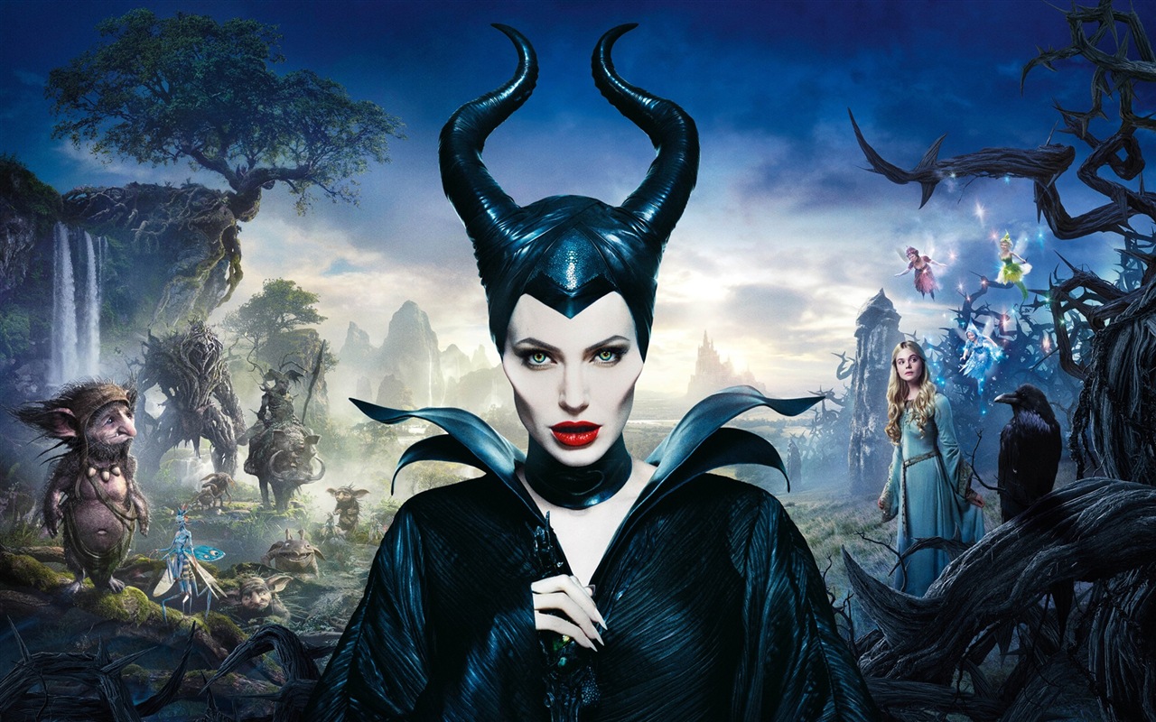 Maleficent обои 2014 HD кино #6 - 1280x800