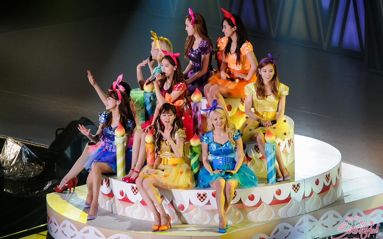 Girls Generation SNSD Girls & Peace Japan Tour HD tapety na plochu #16 - 1280x800
