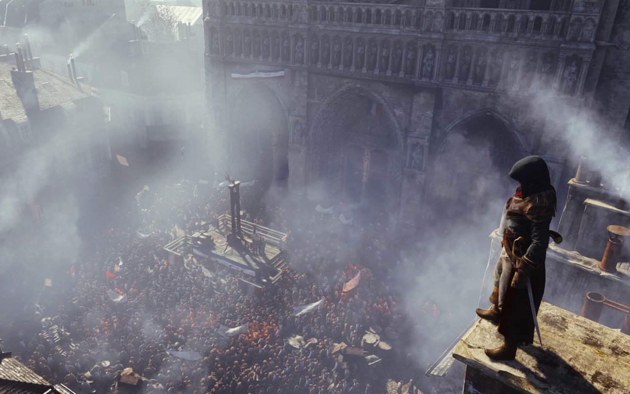 2014 Assassin's Creed: Unity 刺客信条：大革命 高清壁纸5 - 1280x800