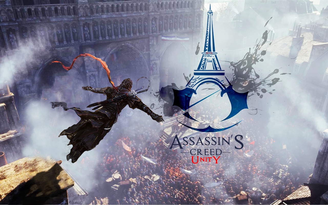 2014 Assassin 's Creed: Unité Fonds d'écran HD #6 - 1280x800