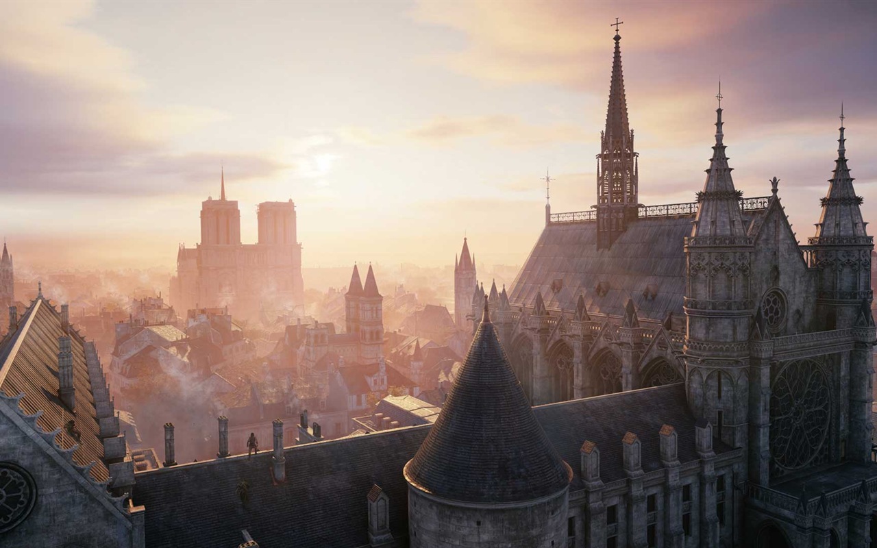 2014 Assassin's Creed: Unity 刺客信条：大革命 高清壁纸8 - 1280x800