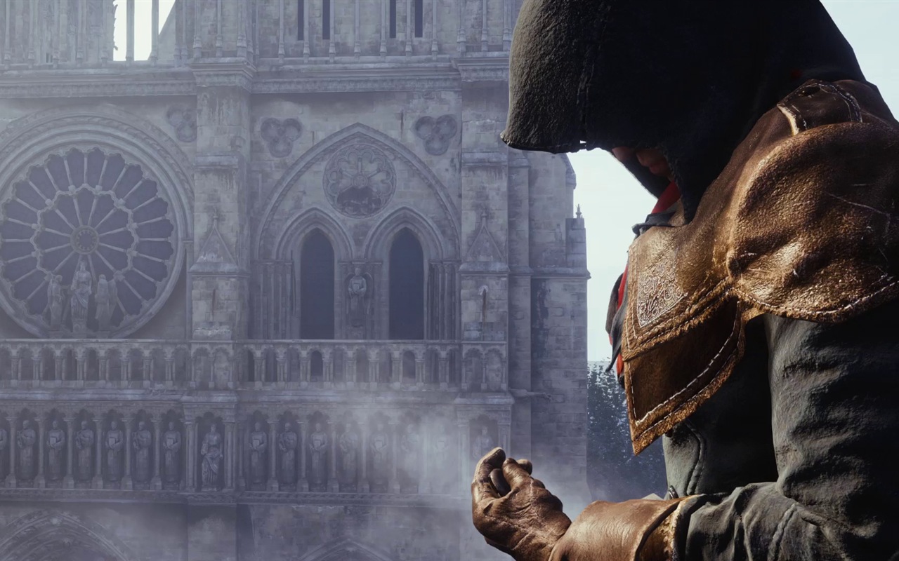 2014 Assassin 's Creed: Unité Fonds d'écran HD #14 - 1280x800