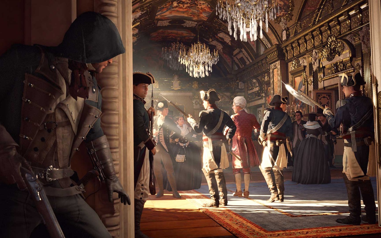 2014 Assassin 's Creed: Unité Fonds d'écran HD #16 - 1280x800