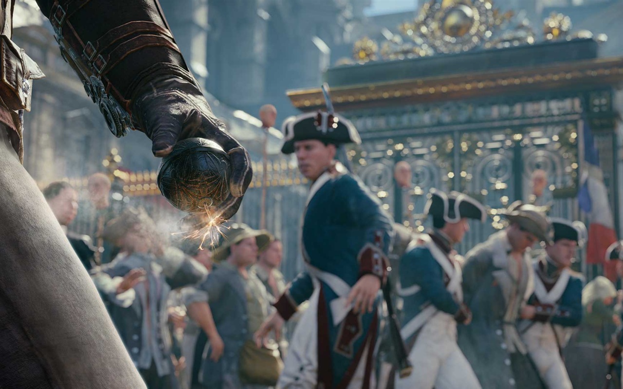 2014 Assassin 's Creed: Unité Fonds d'écran HD #20 - 1280x800