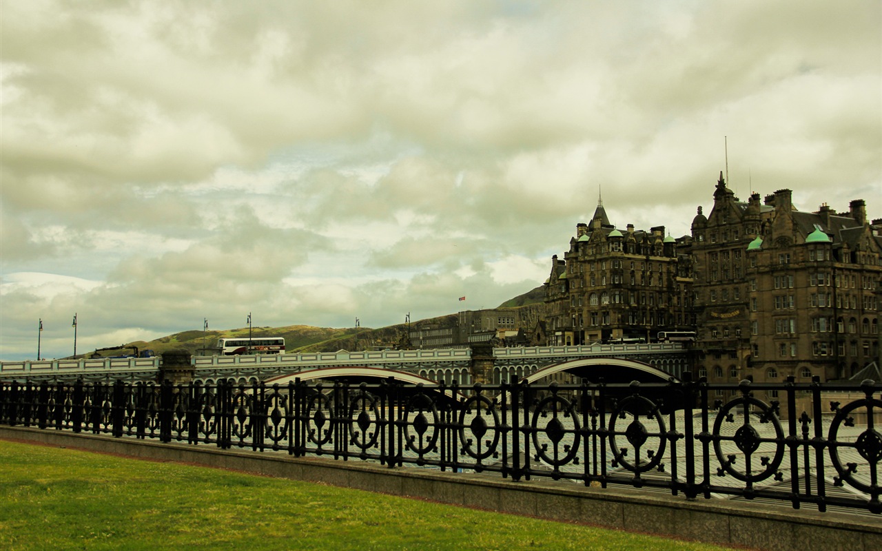 에든버러, 스코틀랜드의 HD 배경 화면의 아름다운 도시 #14 - 1280x800