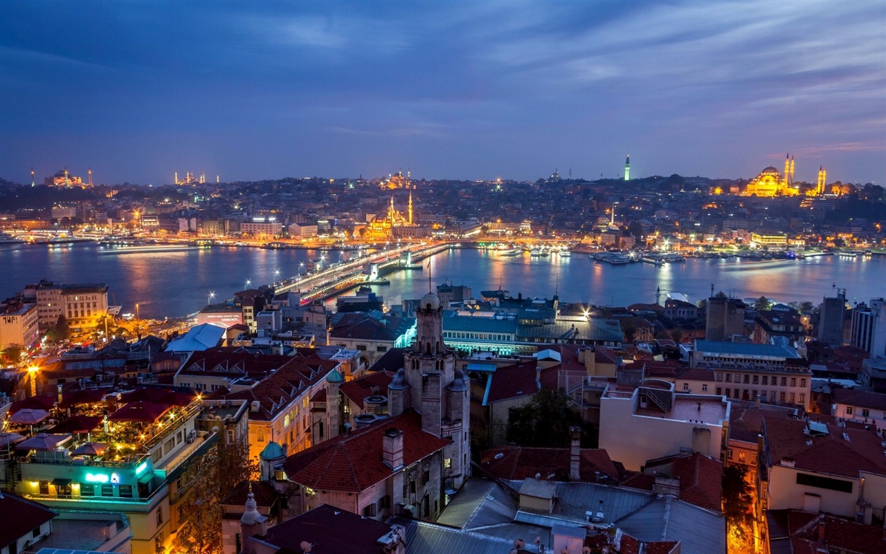 Istanbul, Turquie fonds d'écran HD #16 - 1280x800