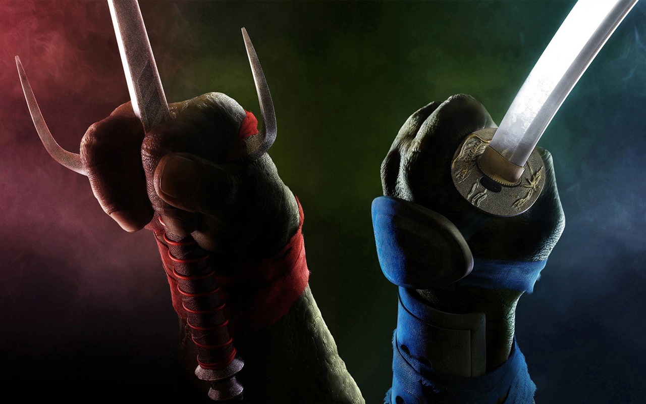 2014 Teenage Mutant Ninja Turtles HD movie wallpapers #11 - 1280x800