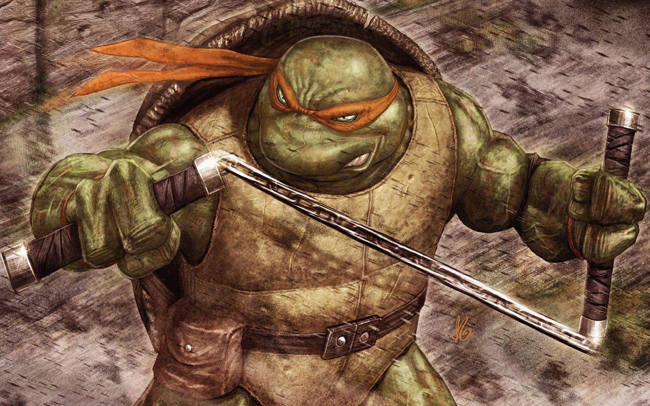 2014 Teenage Mutant Ninja Turtles HD movie wallpapers #18 - 1280x800