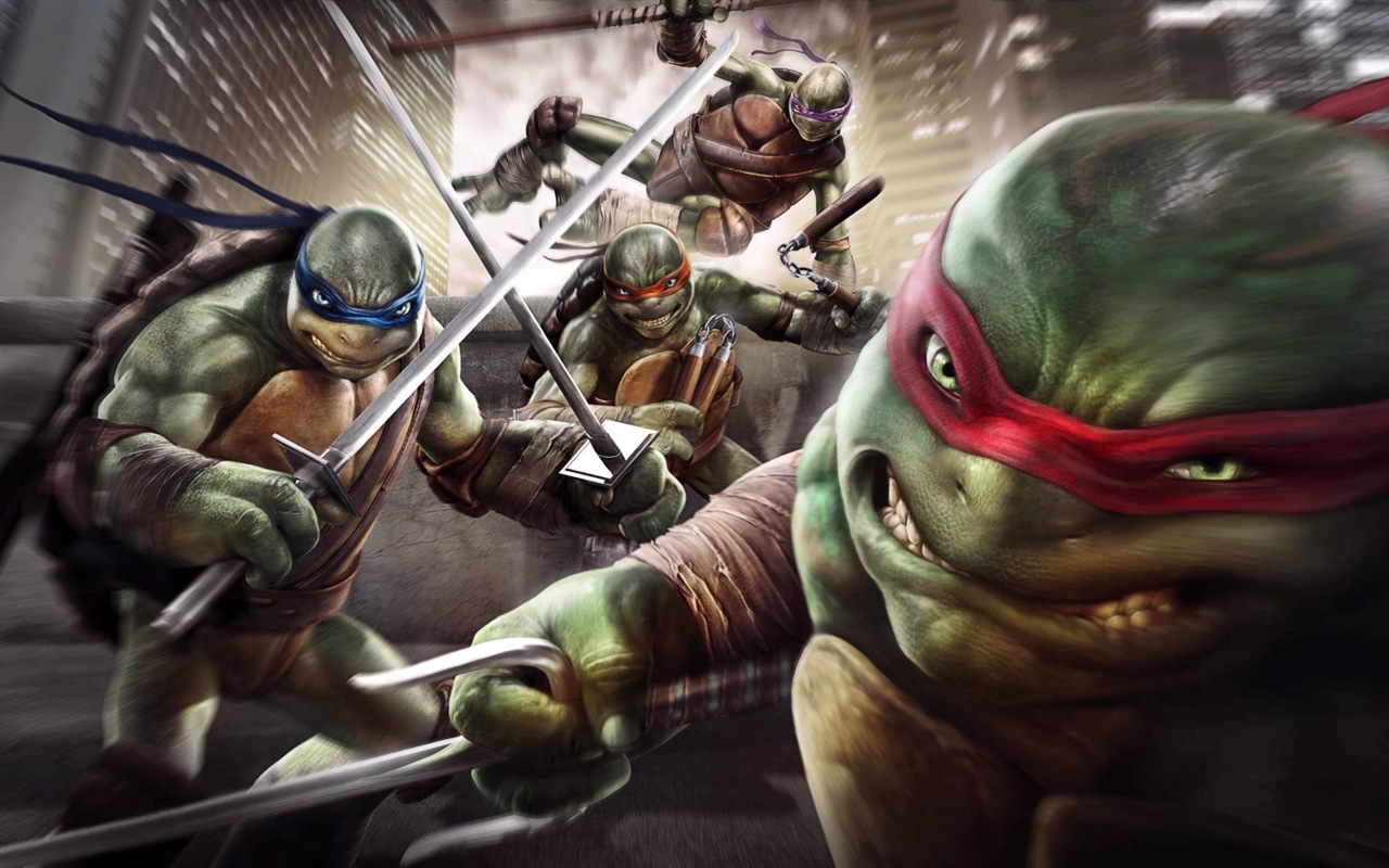2014 Teenage Mutant Ninja Turtles 忍者神龜高清影視壁紙 #19 - 1280x800