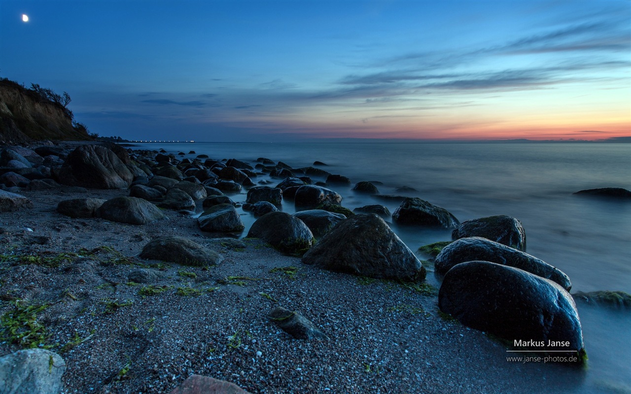 德国美丽的海岸风景，Windows 8 高清壁纸8 - 1280x800