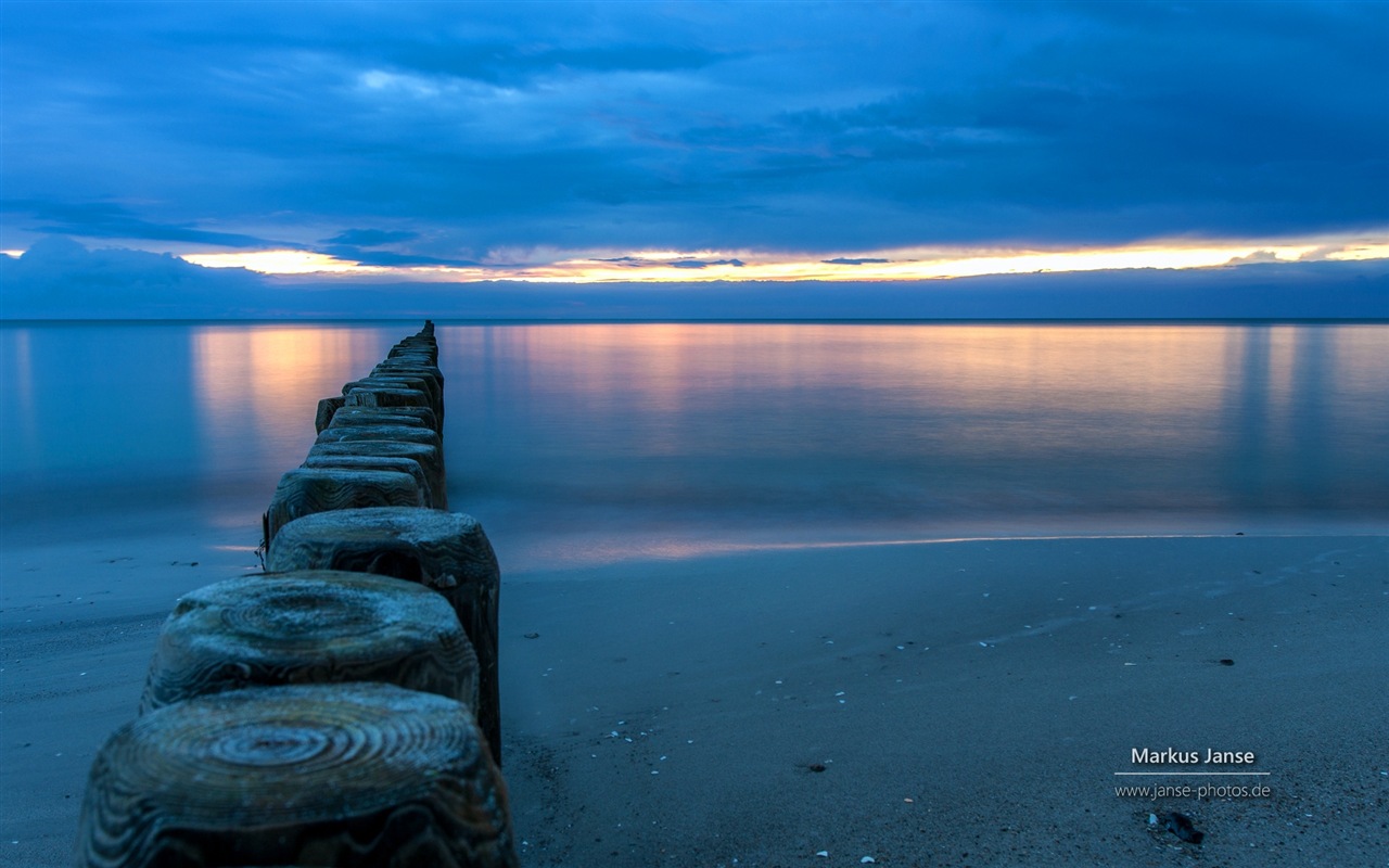 德国美丽的海岸风景，Windows 8 高清壁纸10 - 1280x800