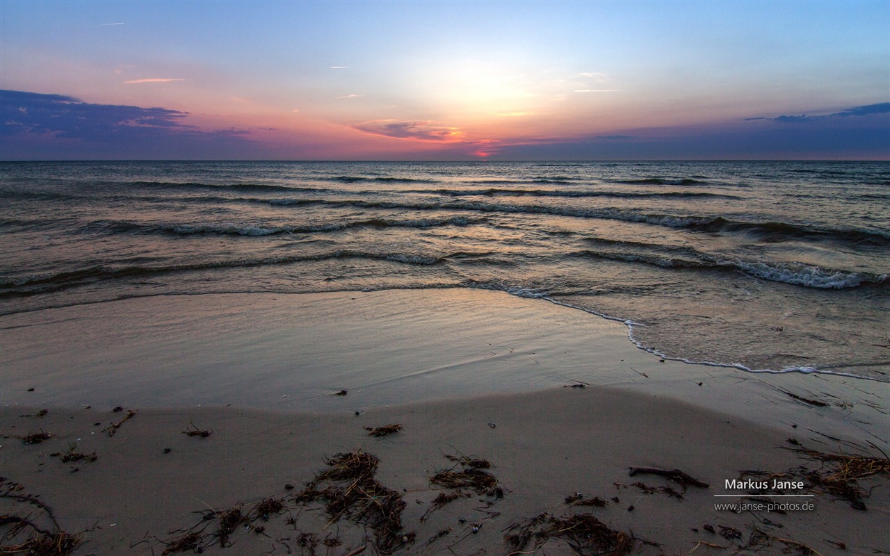 德国美丽的海岸风景，Windows 8 高清壁纸11 - 1280x800