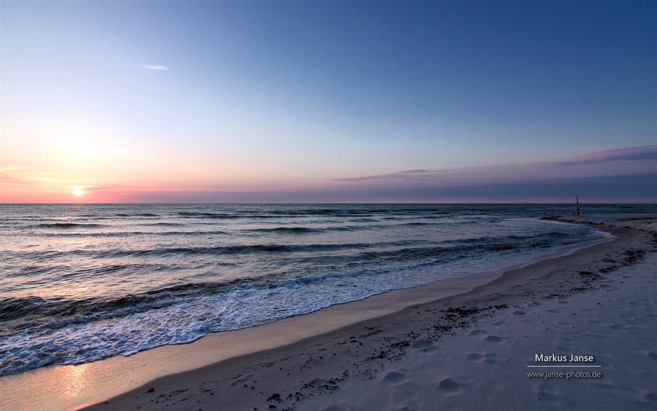 독일의 아름다운 해안 풍경, 윈도우 8의 HD 배경 화면 #14 - 1280x800