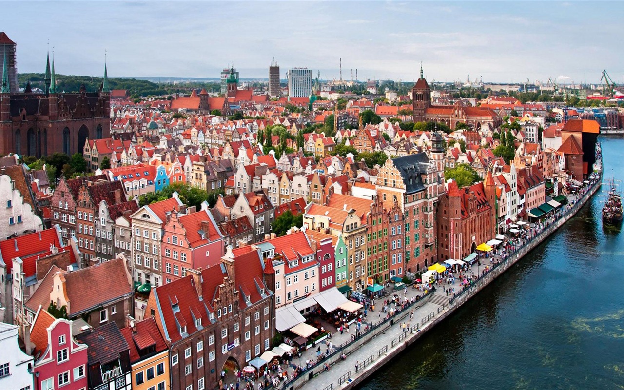 瑞典首都 斯德哥尔摩 城市风景壁纸7 - 1280x800