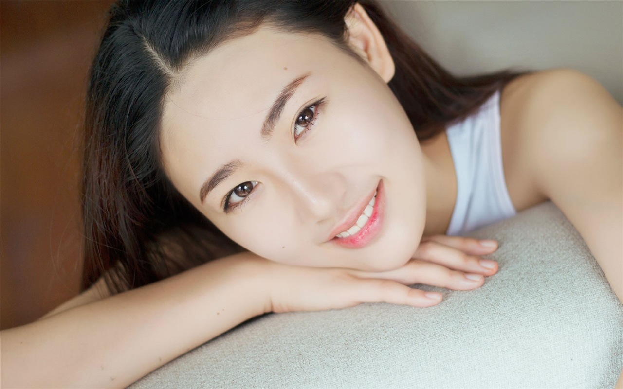 순수하고 사랑스러운 아시아 여자의 HD 배경 화면 #15 - 1280x800