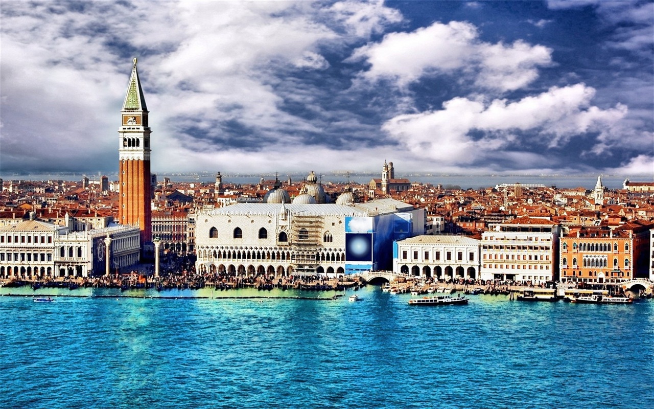美丽的水城，威尼斯 高清壁纸2 - 1280x800