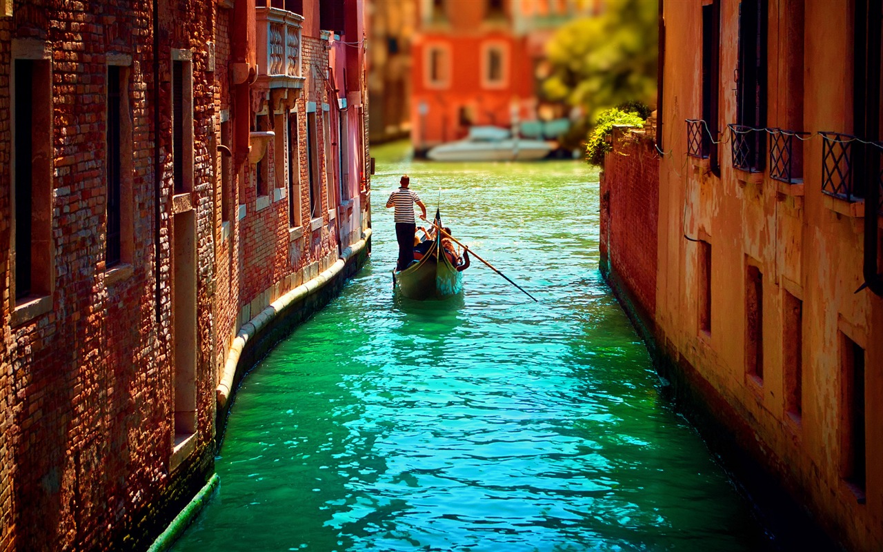 Krásné Watertown, Venice HD tapety na plochu #3 - 1280x800