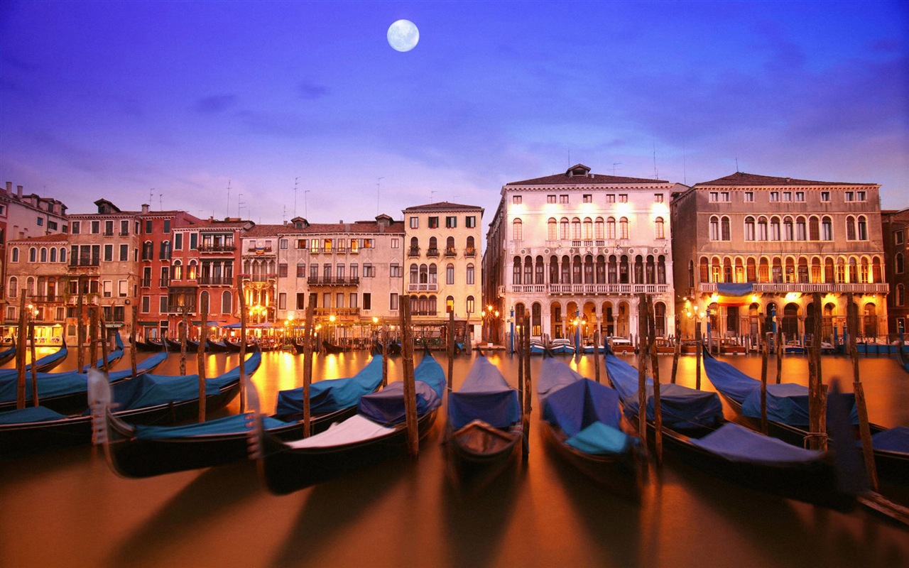 Krásné Watertown, Venice HD tapety na plochu #5 - 1280x800