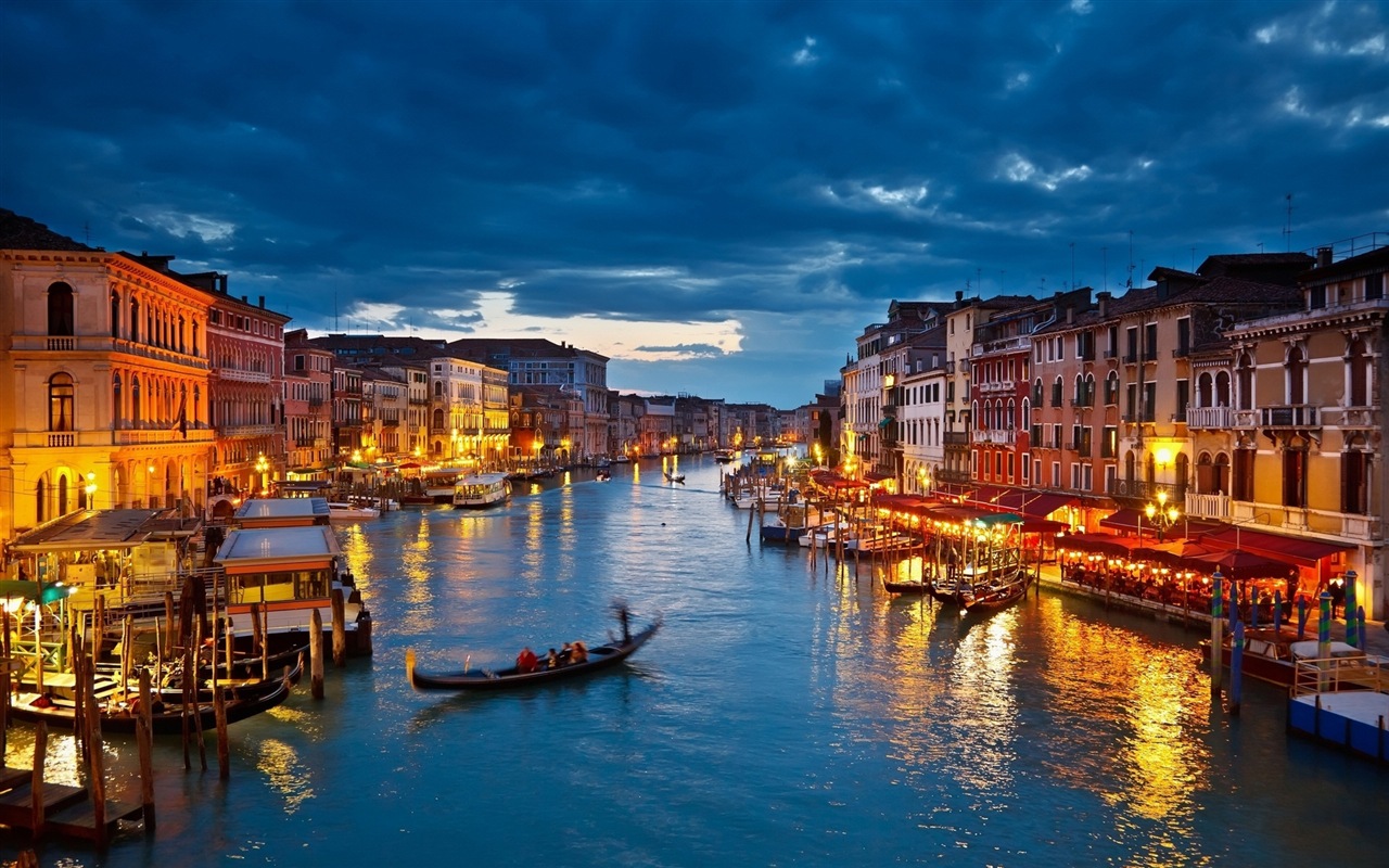 Krásné Watertown, Venice HD tapety na plochu #6 - 1280x800