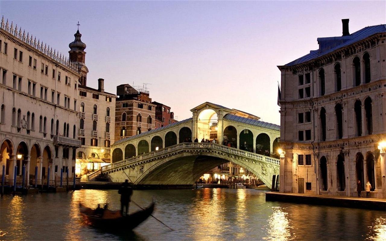 Krásné Watertown, Venice HD tapety na plochu #15 - 1280x800