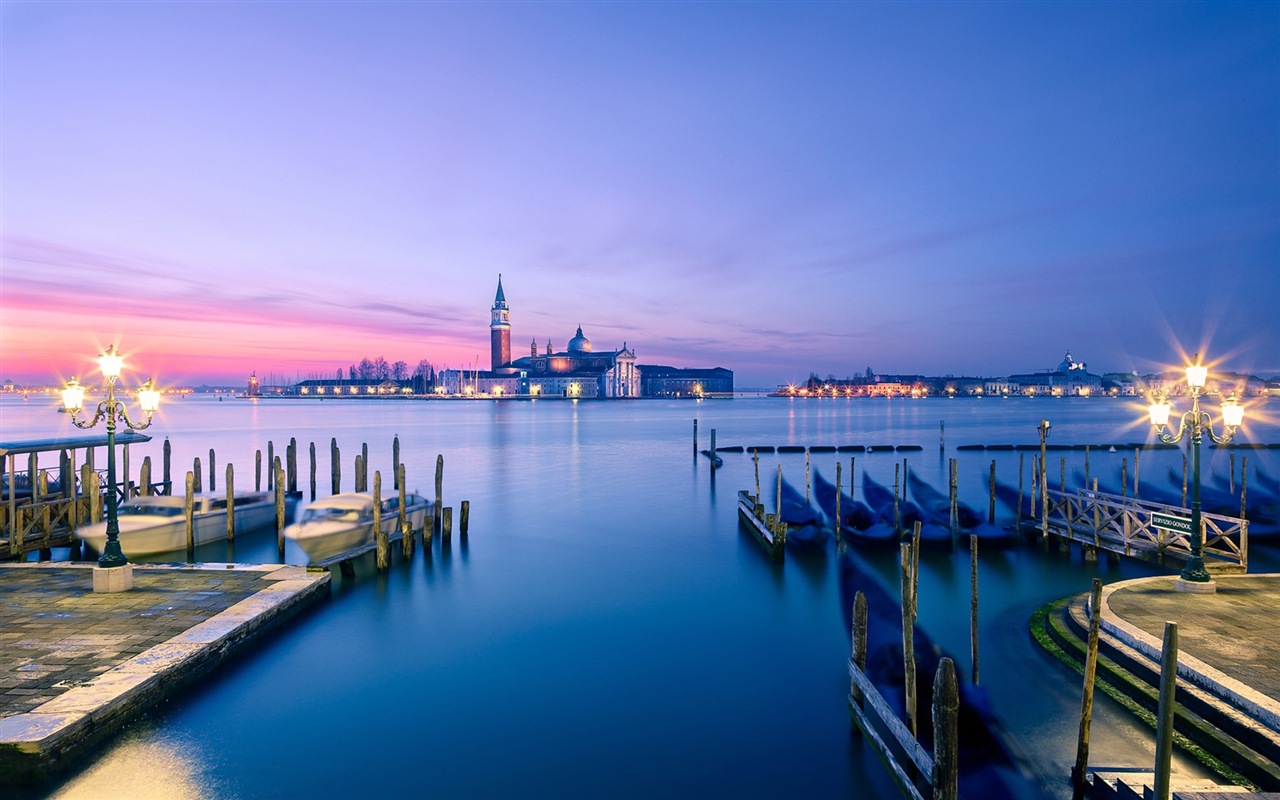 Krásné Watertown, Venice HD tapety na plochu #20 - 1280x800