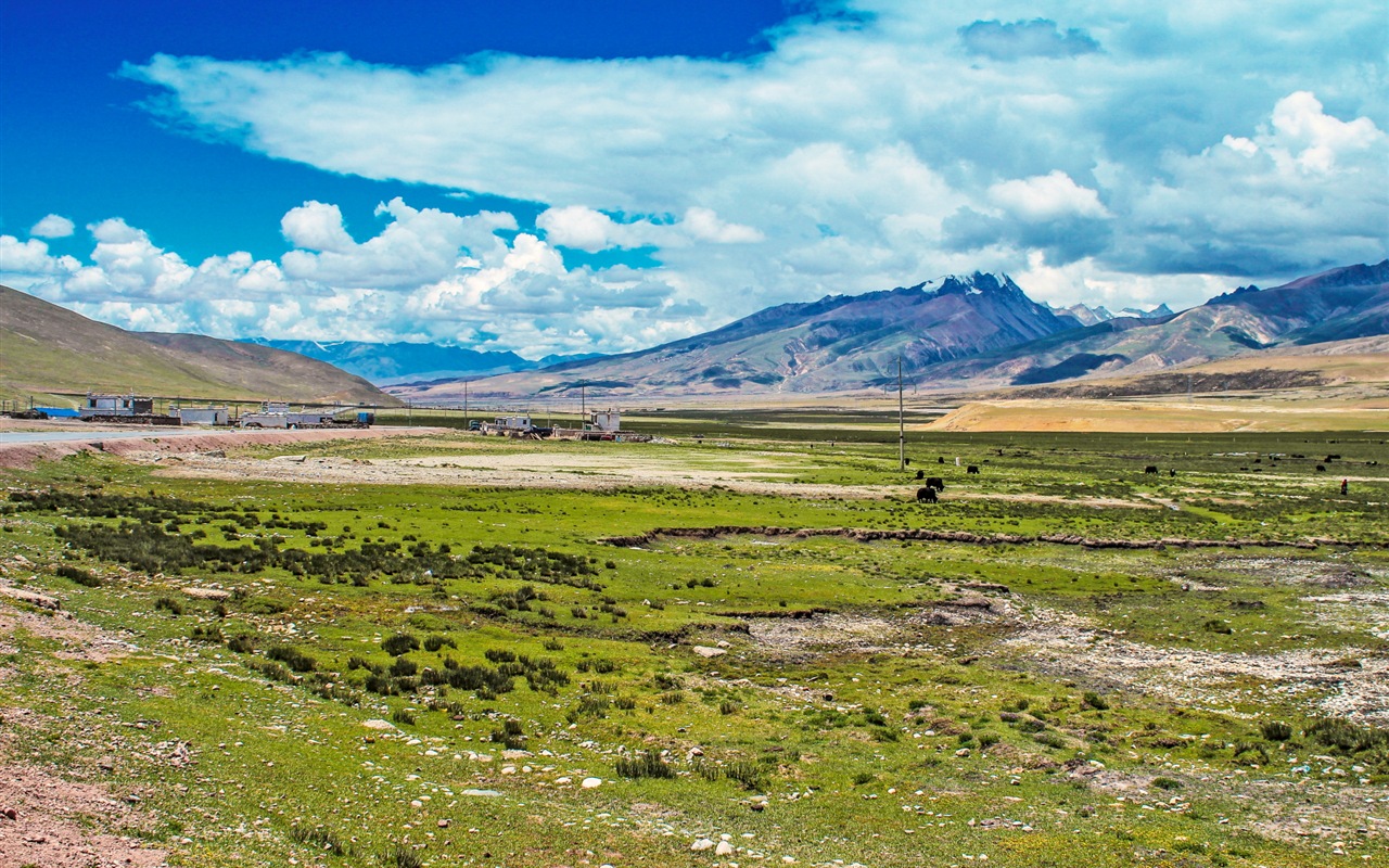 Qinghai Meseta hermoso fondo de pantalla paisajes #20 - 1280x800